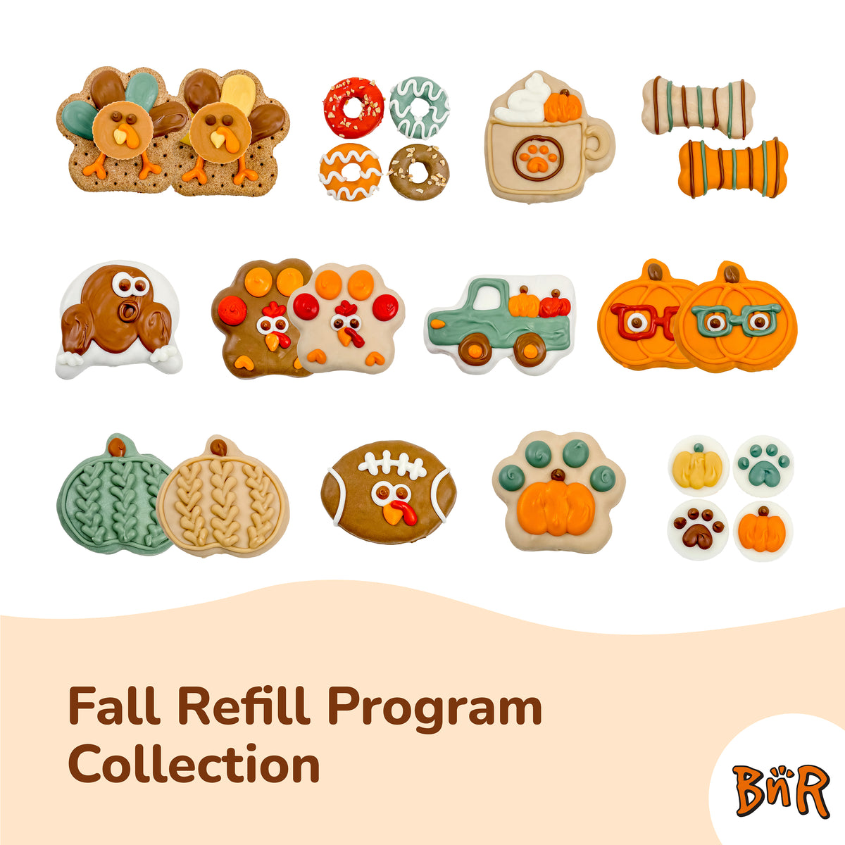Paw-pkin Treat Cups | Fall