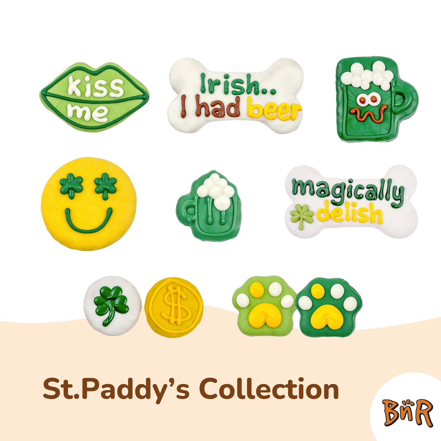 Irish I Had Beer 6 Inch Bone | St. Paddy's Day