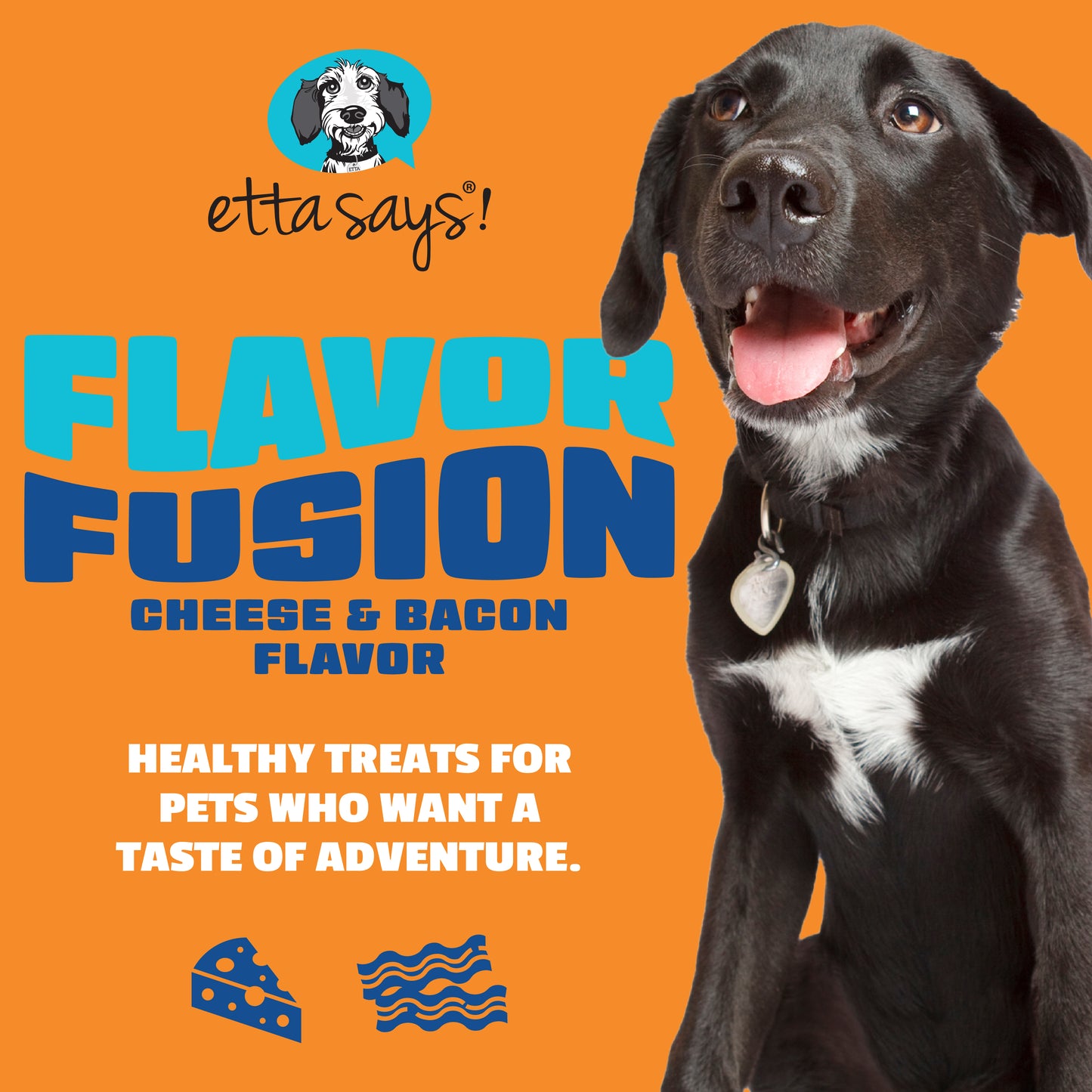 Cheese & Bacon | Flavour Fusion Chew 2oz