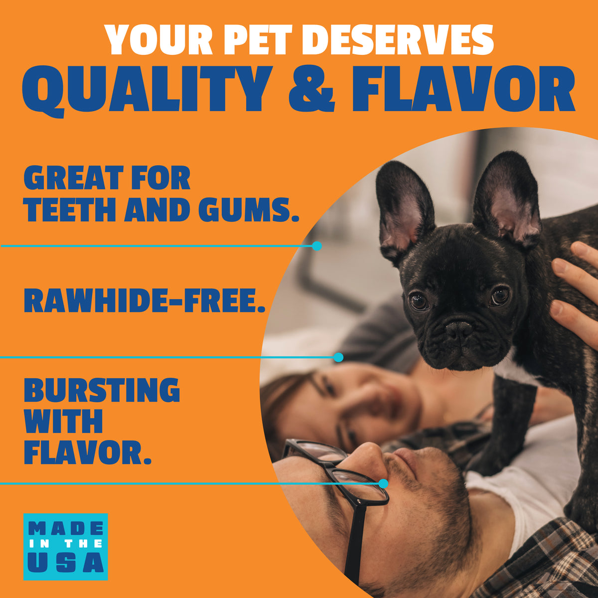 Cheese & Bacon | Flavour Fusion Chew 2oz