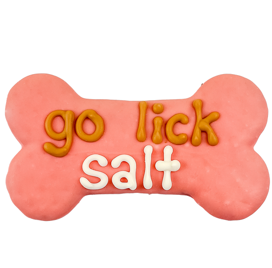 Go Lick Salt 6" Bone | Farm Fresh