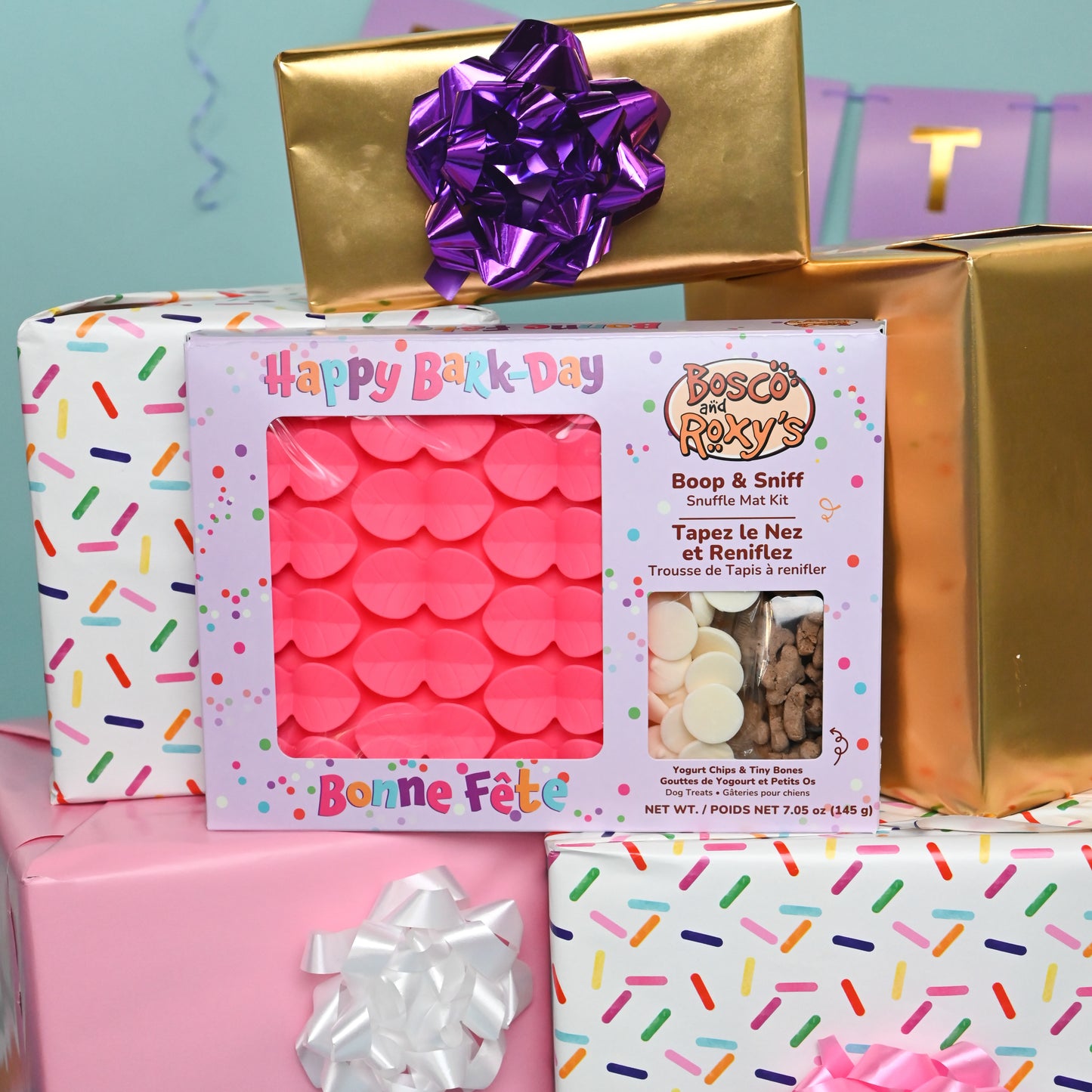 Pink Square Snuffle Mat Kit | Birthday