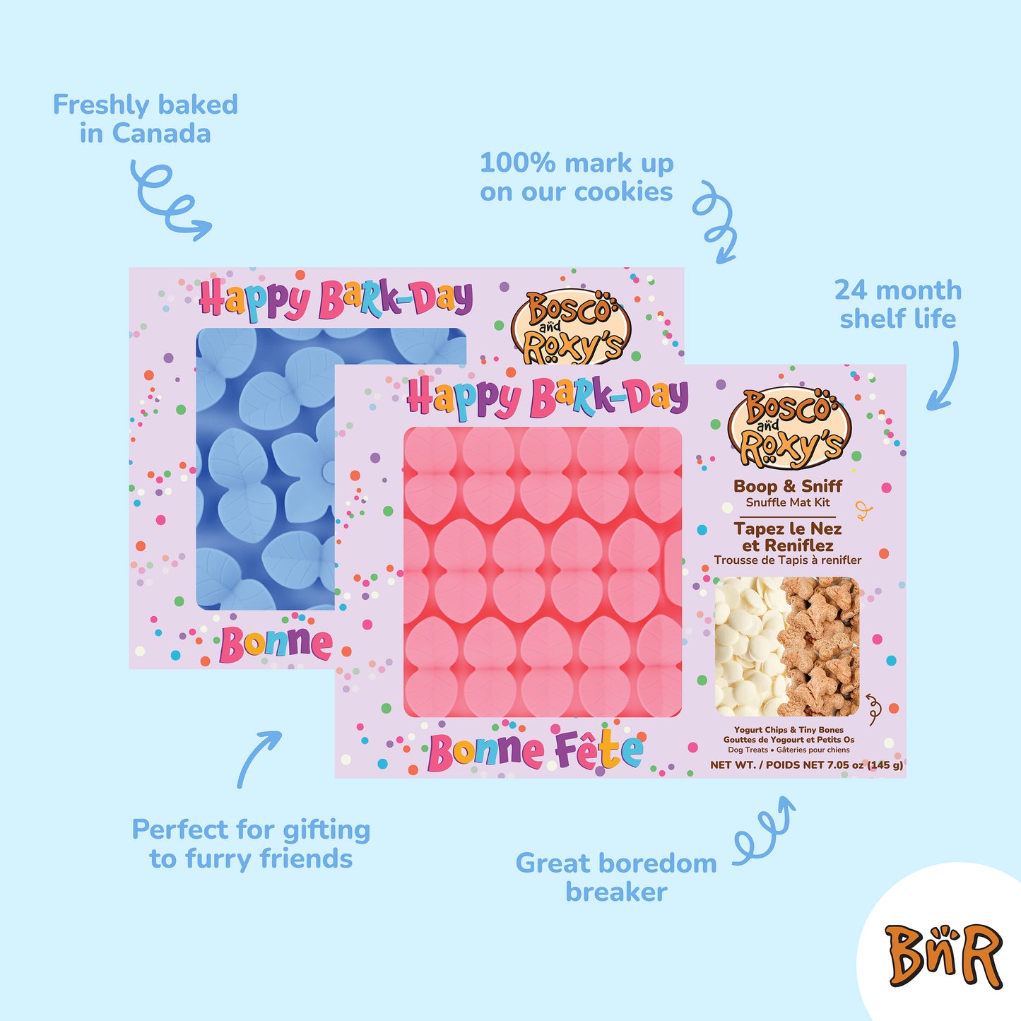 Blue Circle Snuffle Mat Kit | Birthday