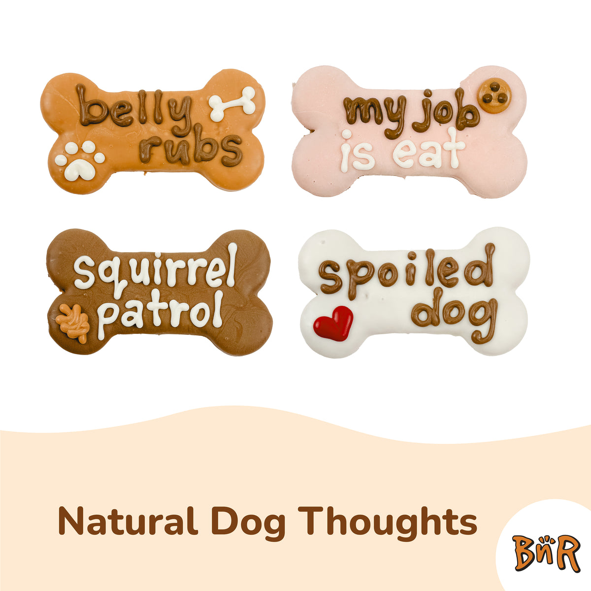 Belly Rubs Bone | Natural Dog Thoughts