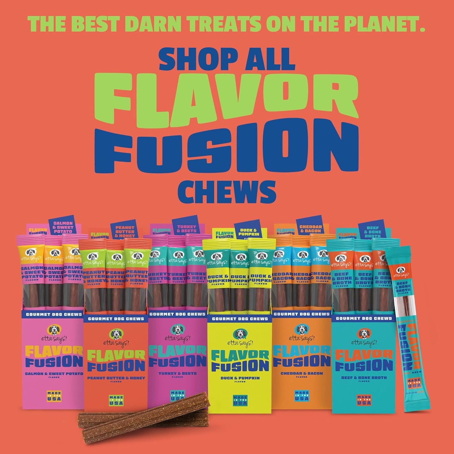 Peanut Butter & Honey | Flavour Fusion Chew 2oz