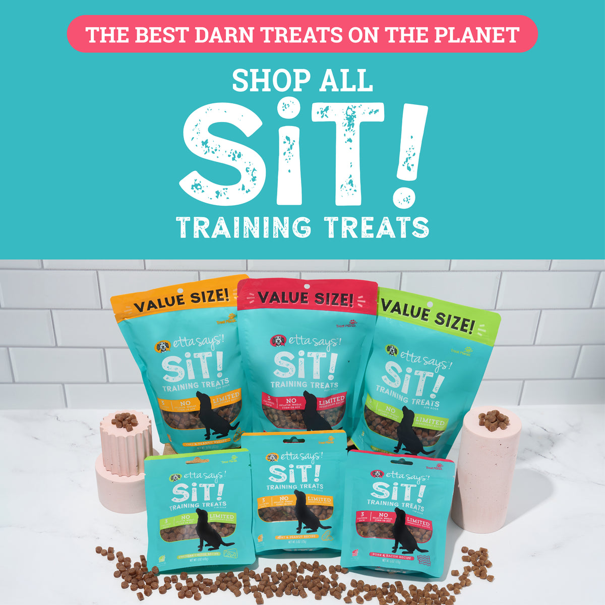 Bacon | Sit! Training Treats 6oz