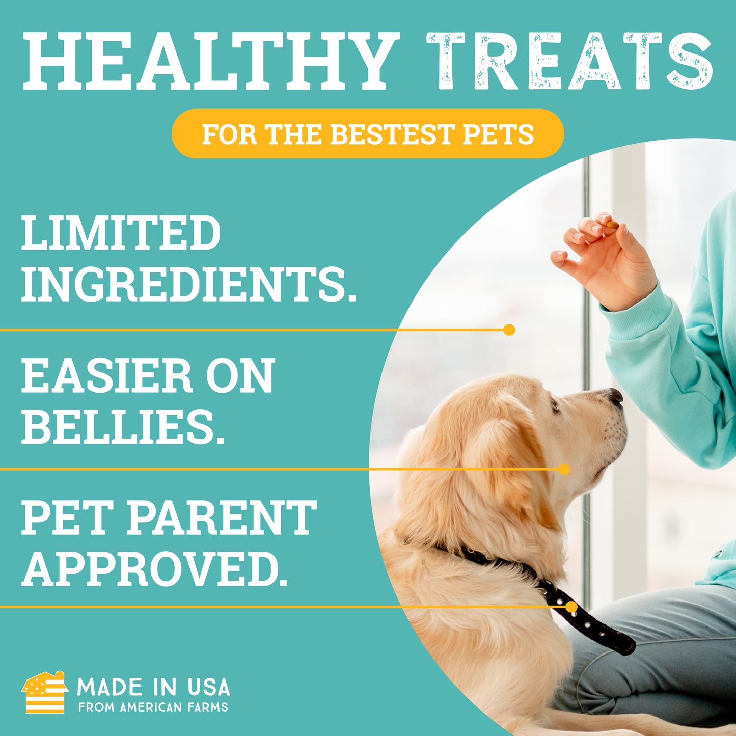 Peanut Butter | Sit! Training Treats 6oz