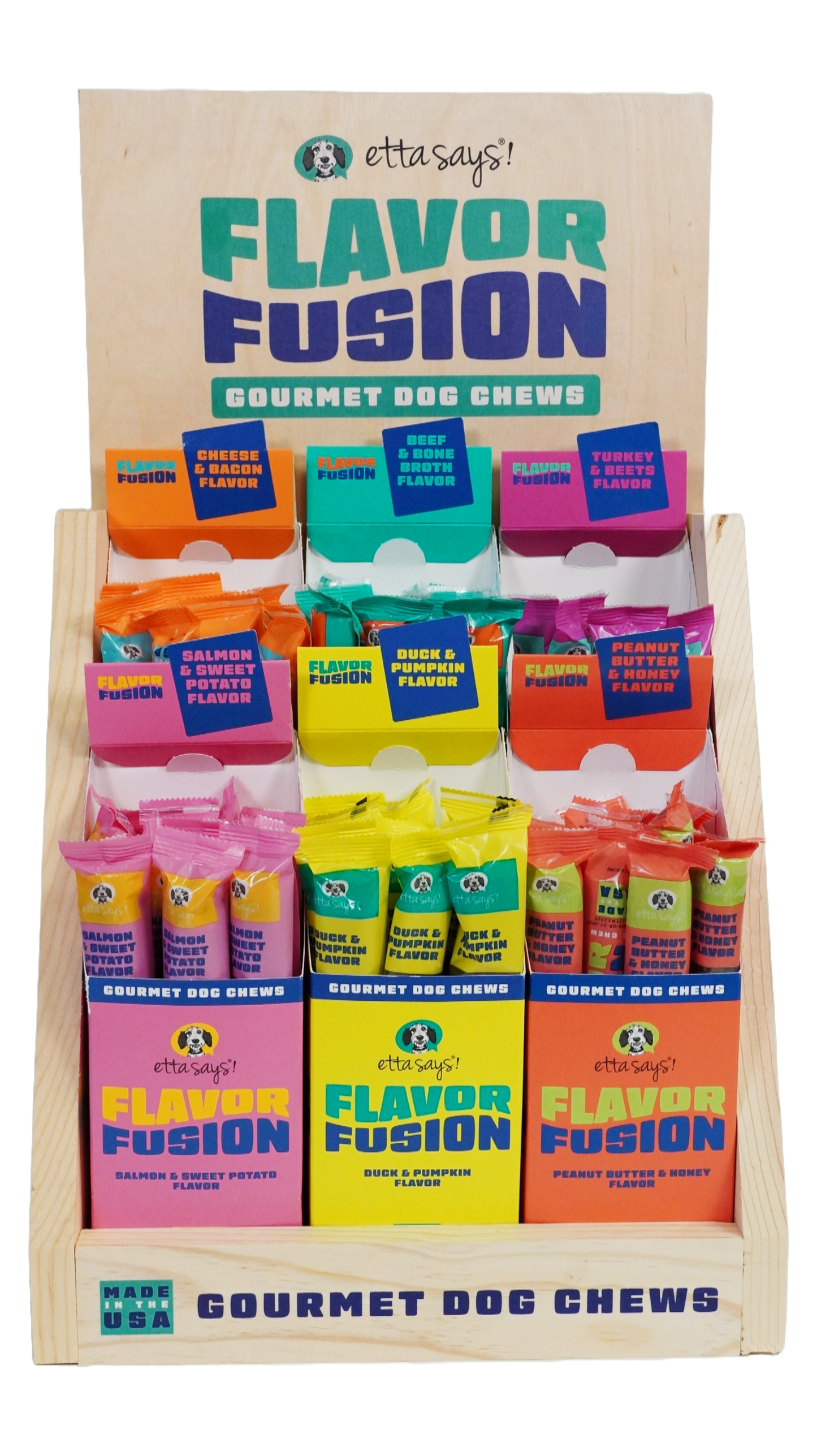 Etta Says Flavor Fusion Chew | Display