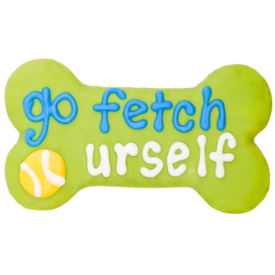 go fetch yourself bone dog cookie