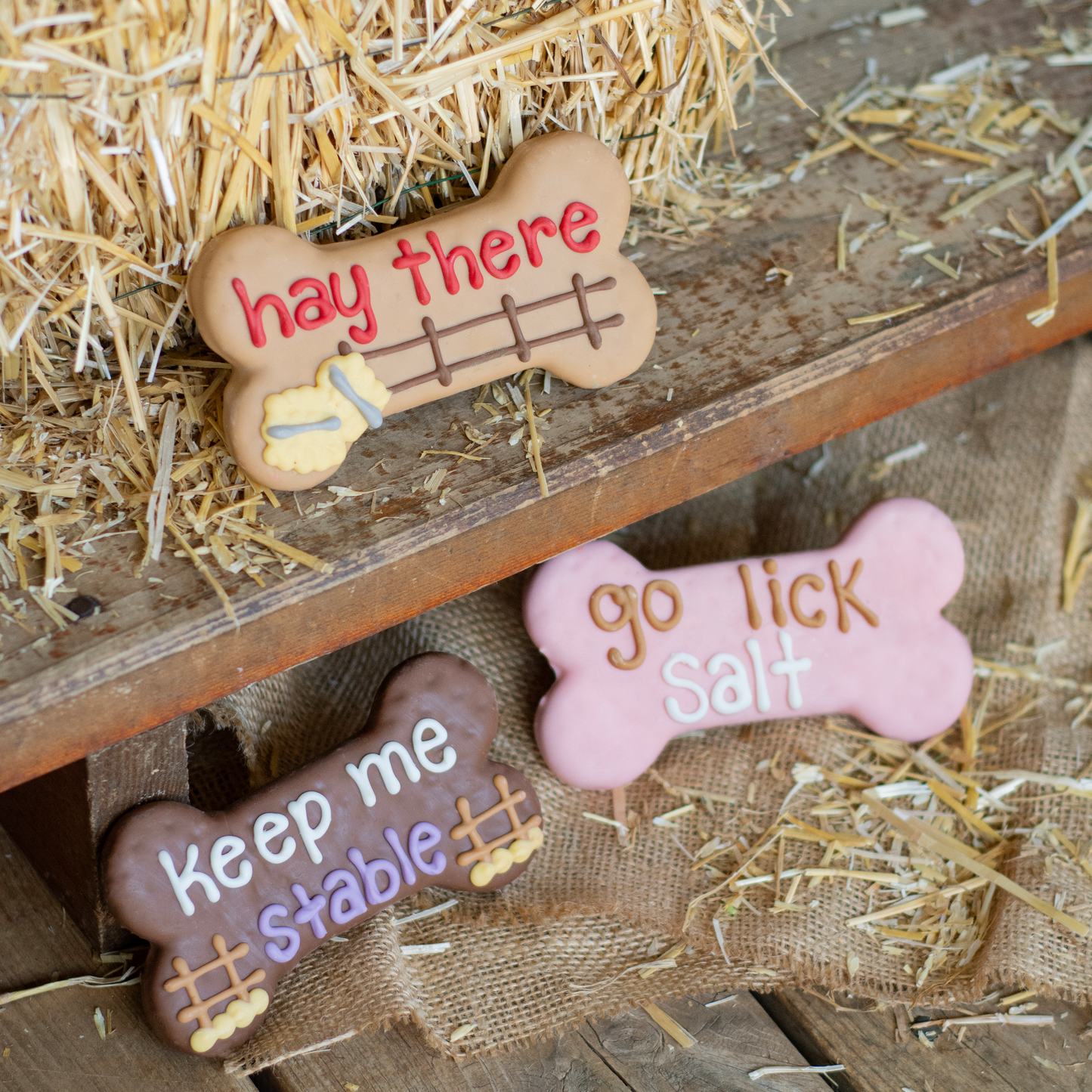 Go Lick Salt 6" Bone | Farm Fresh