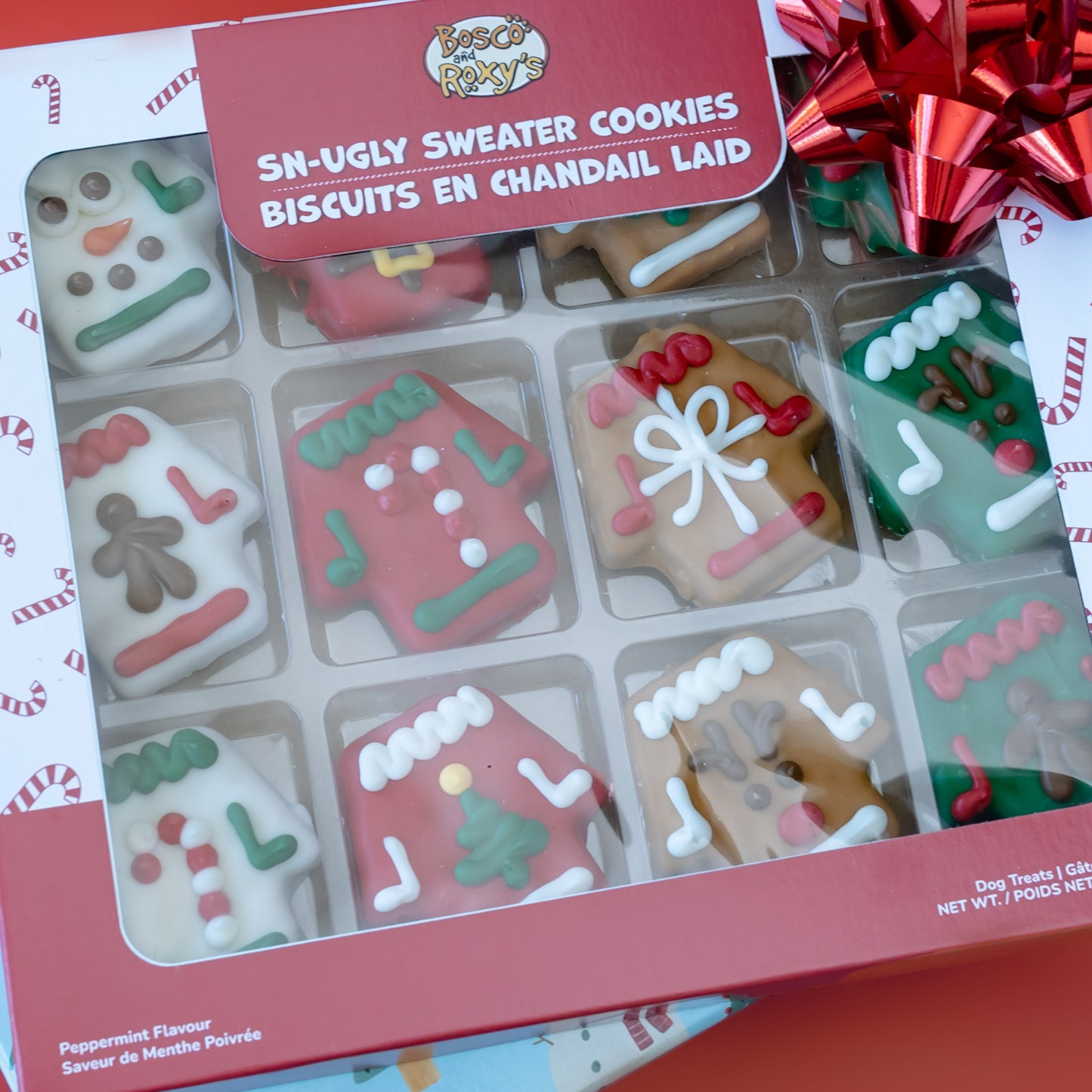 Sn-ugly Sweater Cookies | Christmas Pre-Packaged