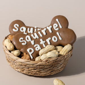 Squirrel Patrol Bone | Natural Dog Thoughts