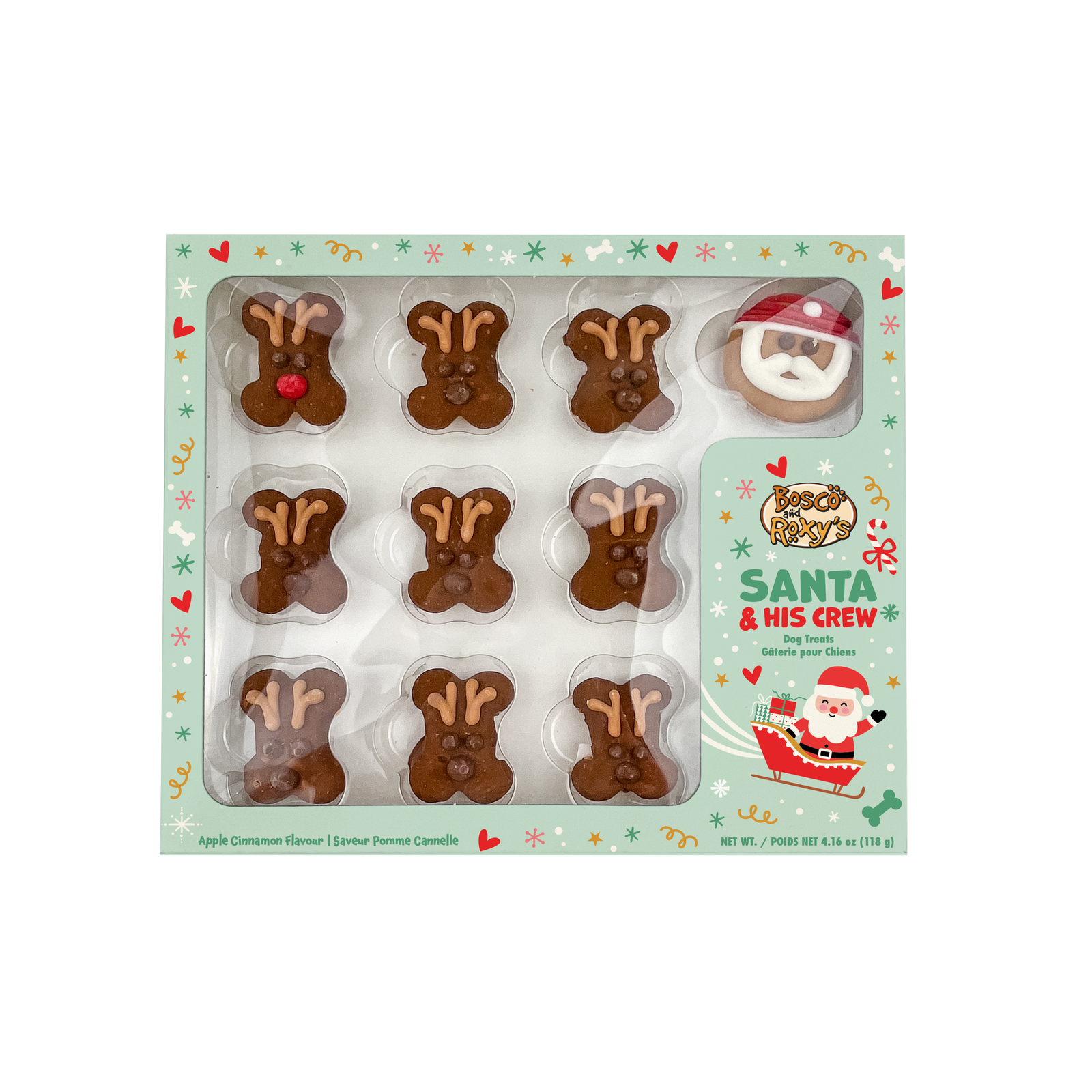 Prepackaged Santa and Reindeer | Holiday 2024