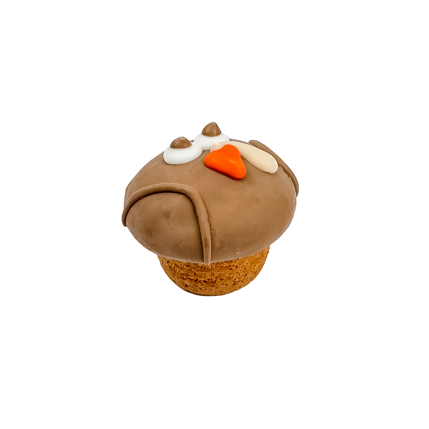 Eyes for Turkey Vanilla Cupcake  | Fall