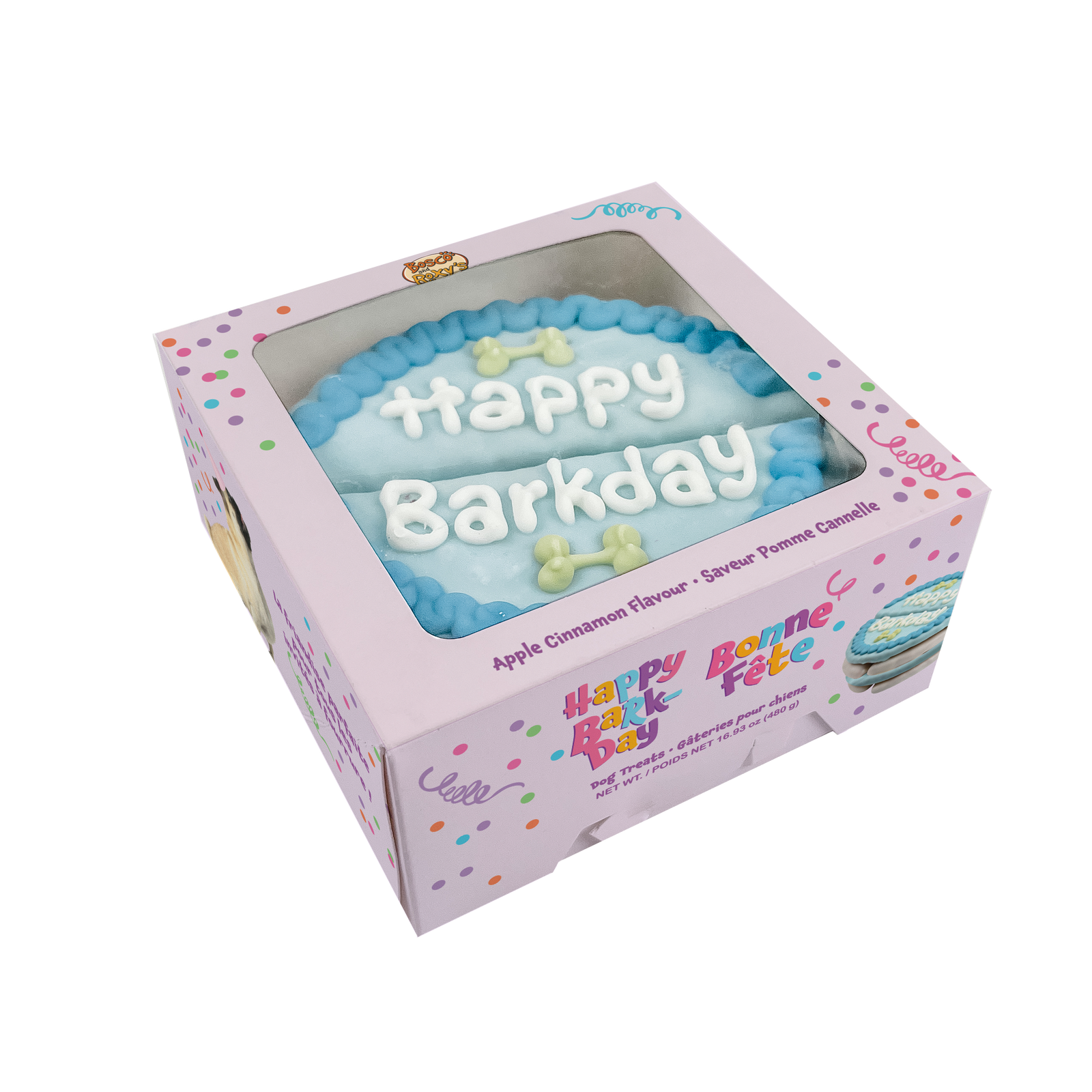 Giant Shareable, 6-piece Blue Cake | Birthday