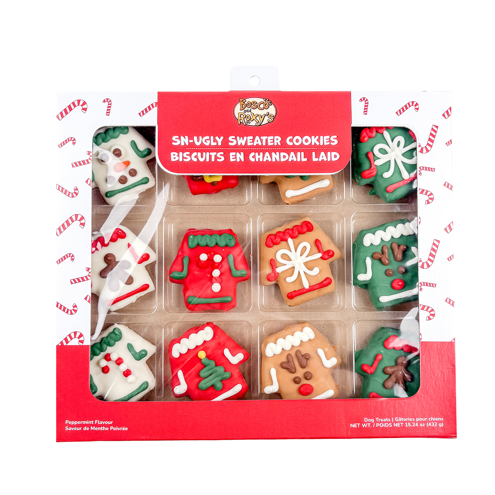 Sn-ugly Sweater Cookies | Christmas Pre-Packaged