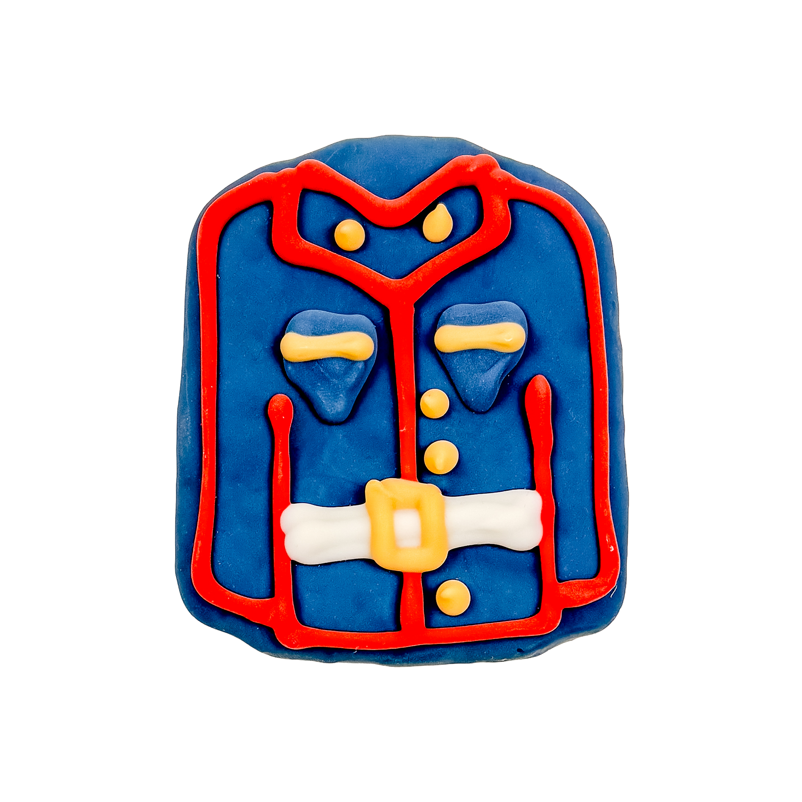 Blue Chew-niform | Proud to Serve