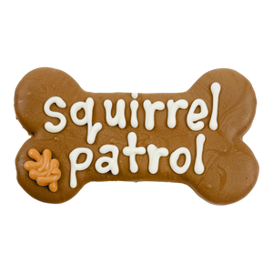 Squirrel Patrol Bone | Natural Dog Thoughts