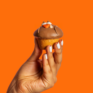 Eyes for Turkey Vanilla Cupcake  | Fall