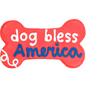 Dog Bless America 6 Inch Bone | 4th of July