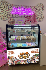 CANADIAN 36" Glass White Dry Bakery Display Case